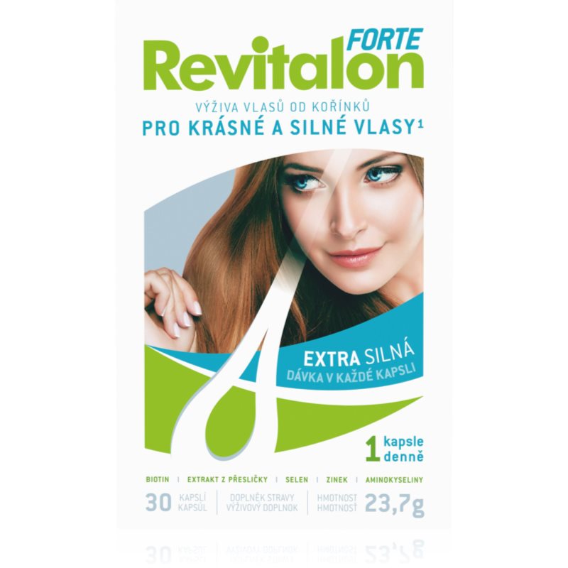 Revitalon Forte kapsuly pre zdravé a krásne vlasy 30 cps kúpite na Notino.sk