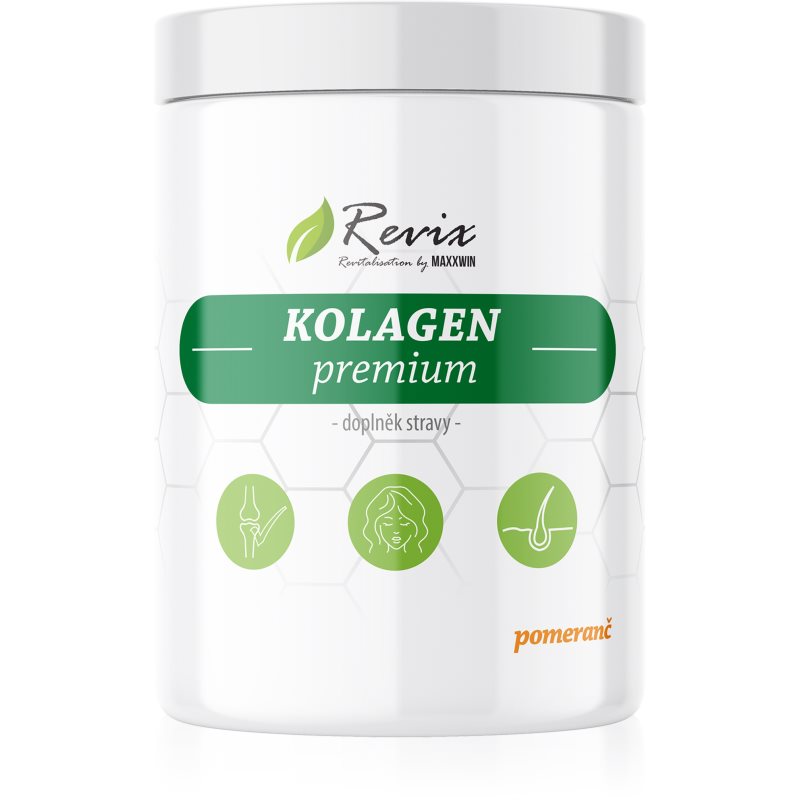 Revix Kolagen Premium prášek na přípravu nápoje s kolagenem příchuť Orange 250 g