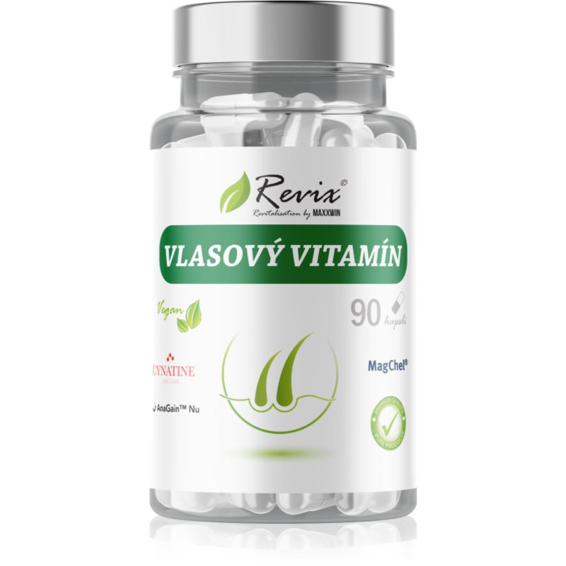 Revix Vlasový vitamín kapsle pro růst vlasů a posílení od kořínků 90 cps