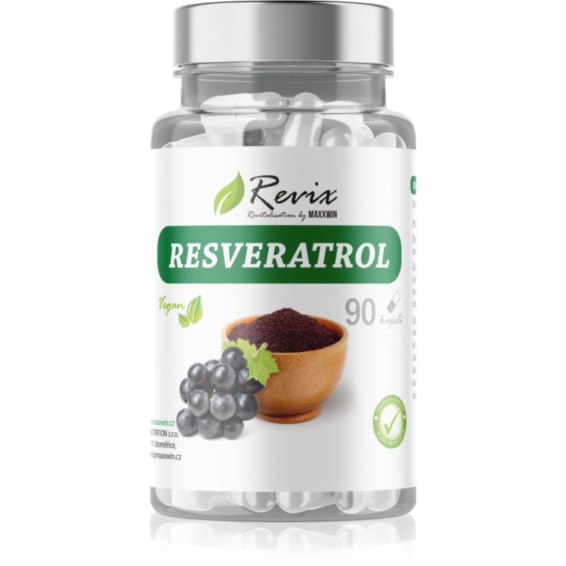 Revix Resveratrol kapsuly na podporu ochrany buniek pred oxidačným stresom 90 cps