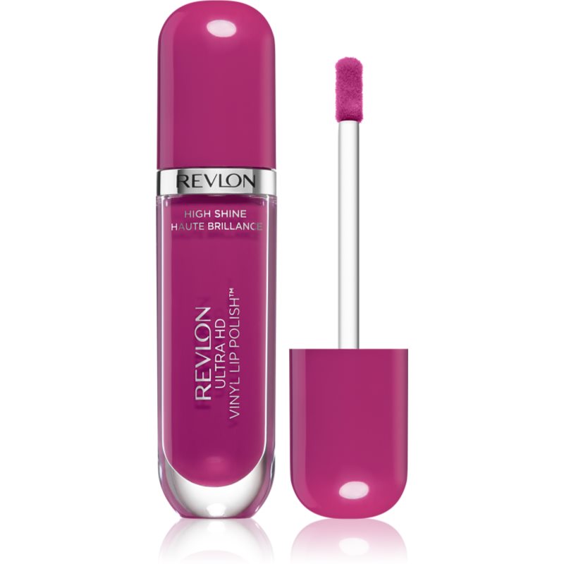 

Revlon Cosmetics Ultra HD Vinyl Lip Polish™ ультраблискуча помада відтінок 930 Violet Frenzy