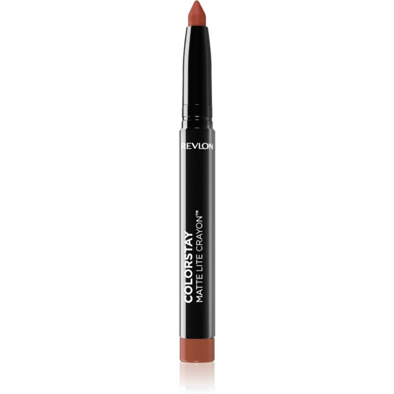 Revlon Cosmetics ColorStay™ Matte Lite Crayon mattító rúzs ceruzában árnyalat 002 Clear The Air 1,4 g