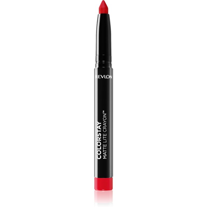 Revlon Cosmetics ColorStaytm Matte Lite Crayon matt lipstick in a pencil shade 010 Air Kiss 1,4 g
