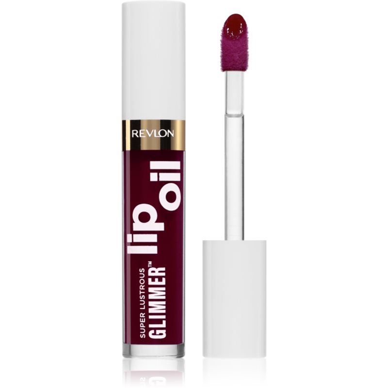 Revlon Cosmetics Super Lustrous™ Glimmer Lip Oil olje za ustnice z vlažilnim učinkom odtenek 006 Plum Pop 3.8 ml