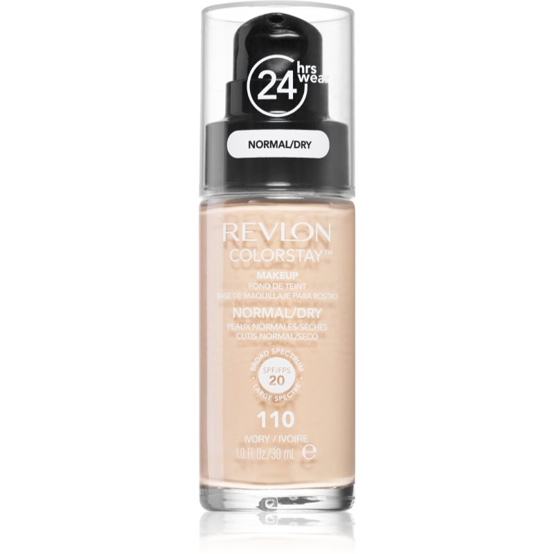 Revlon Cosmetics ColorStay™ стійкий тональний крем для нормальної та сухої шкіри відтінок 110 Ivory 30 мл