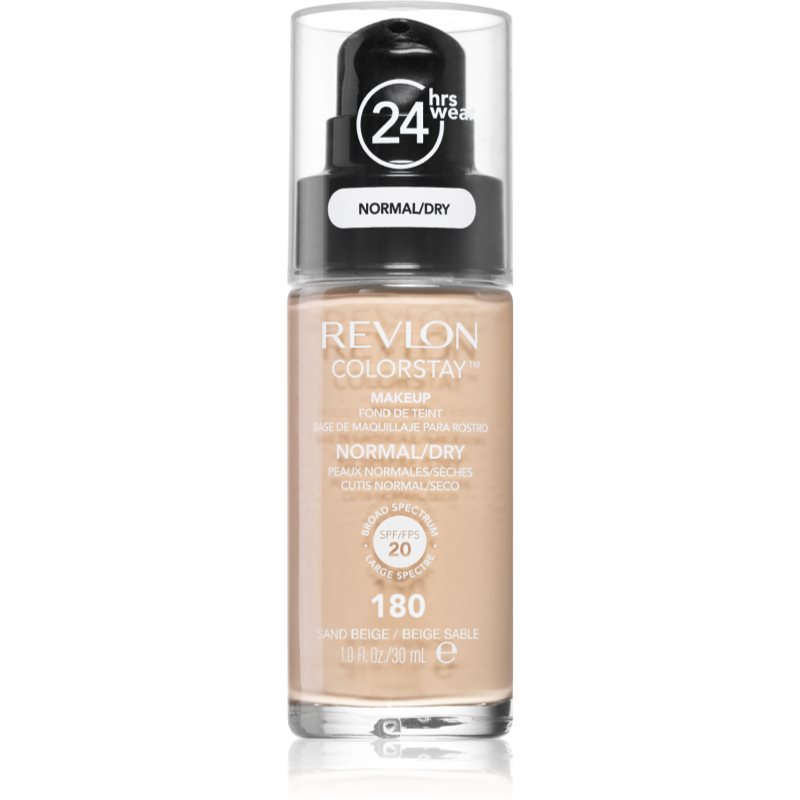 Revlon Cosmetics ColorStay™ стійкий тональний крем для нормальної та сухої шкіри відтінок 180 Sand Beige 30 мл