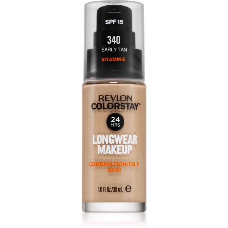 Revlon Cosmetics ColorStay™ Long-lasting Mattifying Foundation For Oily And Combination Skin Shade 340 Early Tan 30 Ml