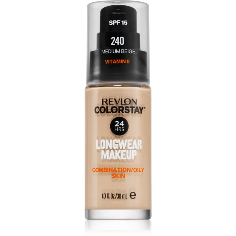 Revlon Cosmetics ColorStaytm long-lasting mattifying foundation for oily and combination skin shade 
