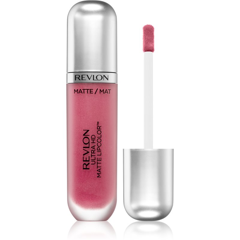 Revlon Cosmetics Ultra HD Matte Lipcolor™ ультра-матова рідка помада відтінок 600 Devotion 5.9 мл