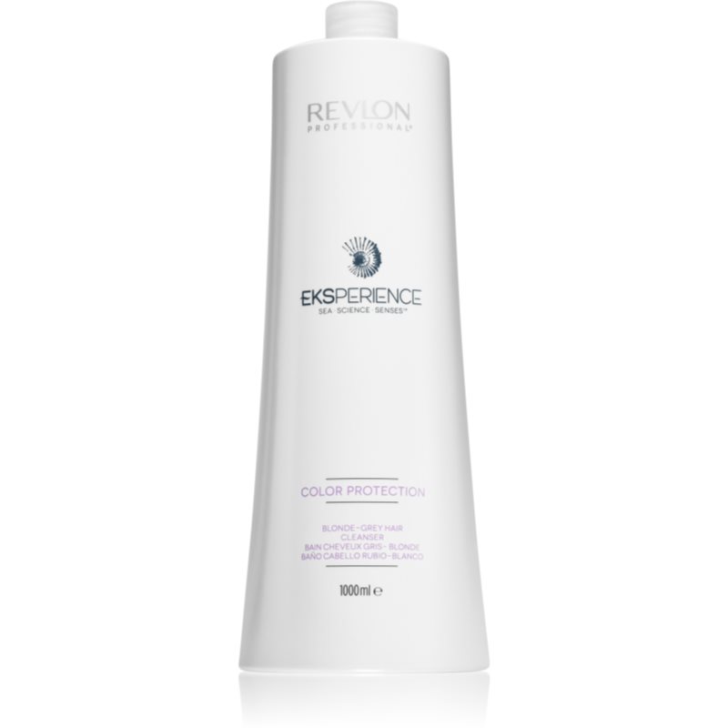 Revlon Professional Eksperience Color Protection apsauginis šampūnas šviesiems ir žiliems plaukams 1000 ml