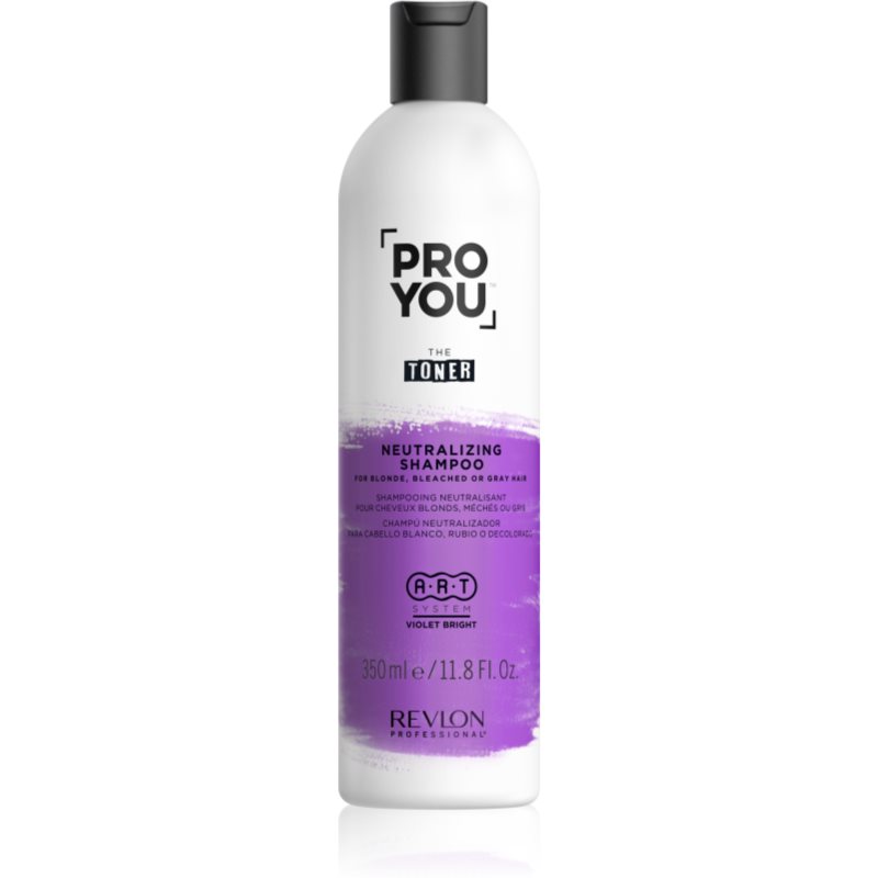 Revlon Professional Pro You The Toner vario atspalvius neutralizuojantis šampūnas šviesiems ir žiliems plaukams 350 ml