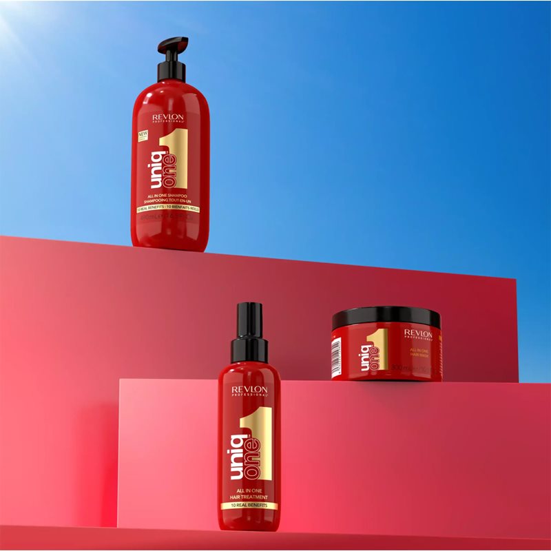 Revlon Professional Uniq One All In One Classsic Nourishing Shampoo For All Hair Types 490 Ml
