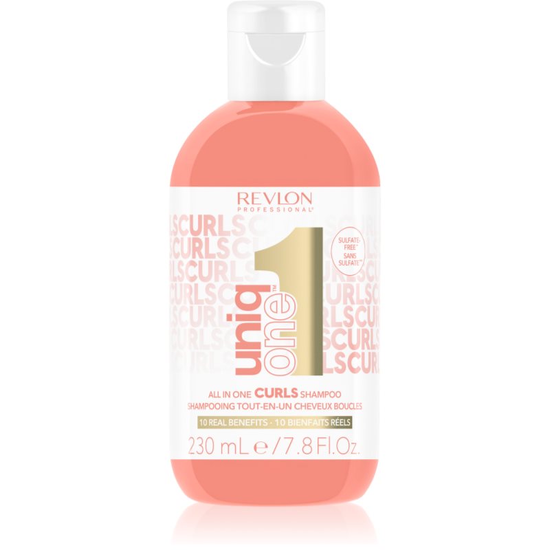 Revlon Professional UniqOne All in One Curls Shampoo shampoo for wavy and curly hair 230 ml