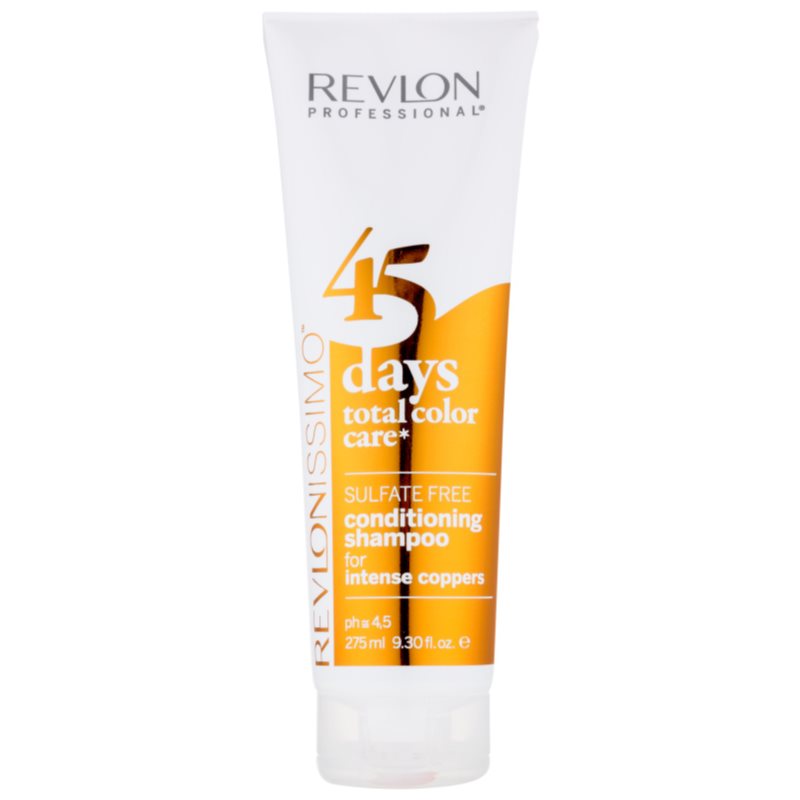 E-shop Revlon Professional Revlonissimo Color Care šampon a kondicionér 2 v 1 pro měděné odstíny vlasů bez sulfátů 275 ml