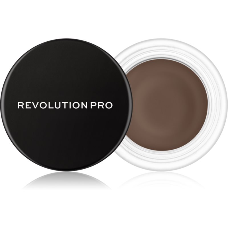 Revolution PRO Brow Pomade pomáda na obočí odstín Dark Brown 2.5 g