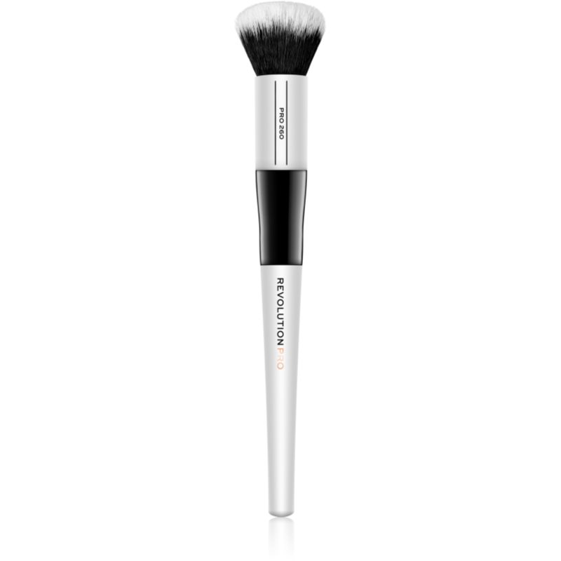 

Revolution PRO Brush 260 середня щіточка для нанесення рідких, кремових та пудрових текстур