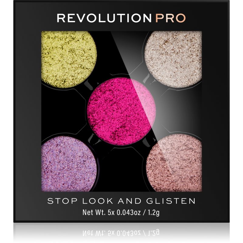 

Revolution PRO Refill блискітки для доповнення палетки відтінок Stop Look And Glisten