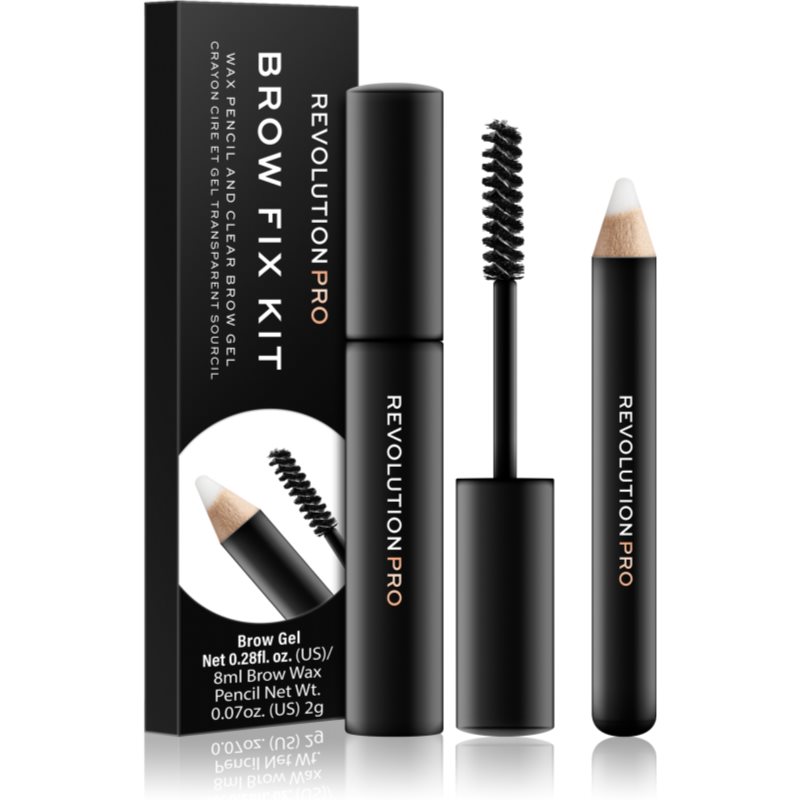 

Revolution PRO Brow Fix Kit набір для догляду за бровами 8 ml