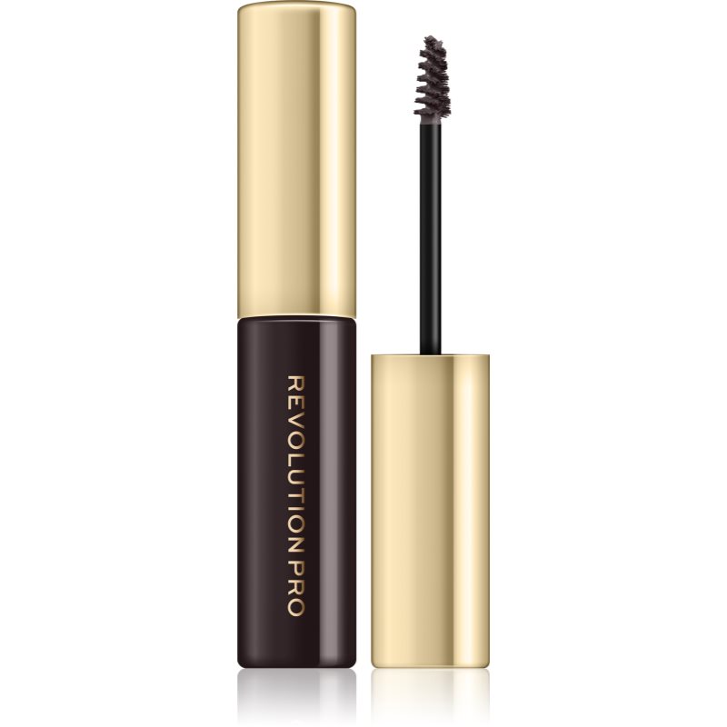 

Revolution PRO Brow Volume And Sculpt Gel гель для брів для об'єму та фіксації відтінок Dark Brown
