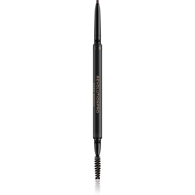 Revolution PRO Define And Fill Brow Pencil natančni svinčnik za obrvi odtenek Dark Brown 0.1 g