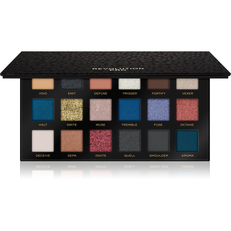 

Revolution PRO New Neutral палетка тіней для очей відтінок Smoked