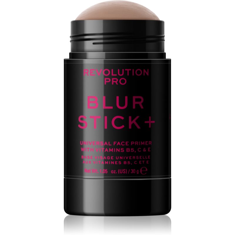 Revolution PRO Blur Stick + poras sutraukianti makiažo bazė su vitaminais B, C, E 30 g