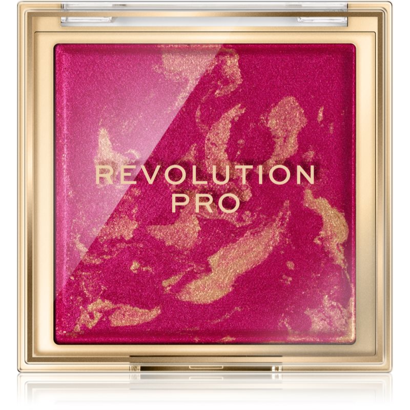Revolution PRO Lustre rozjasňujúca lícenka odtieň Cranberry 11 g