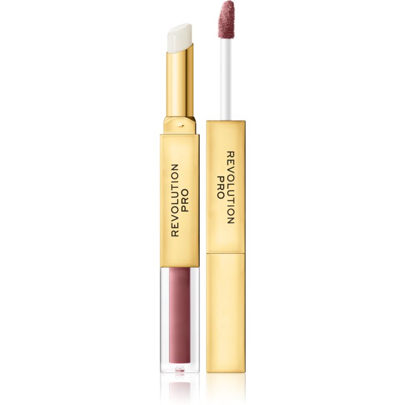 Revolution PRO Supreme Stay 24h Lip Duo Ultra-matt Liquid Lipstick With Balm Shade Seclusion 2,5 G