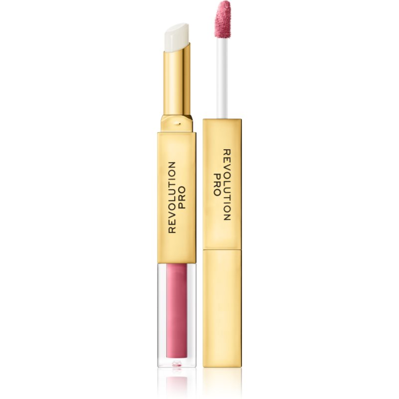 Revolution PRO Supreme Stay 24h Lip Duo ultra-matt liquid lipstick with balm shade Struck 2,5 g
