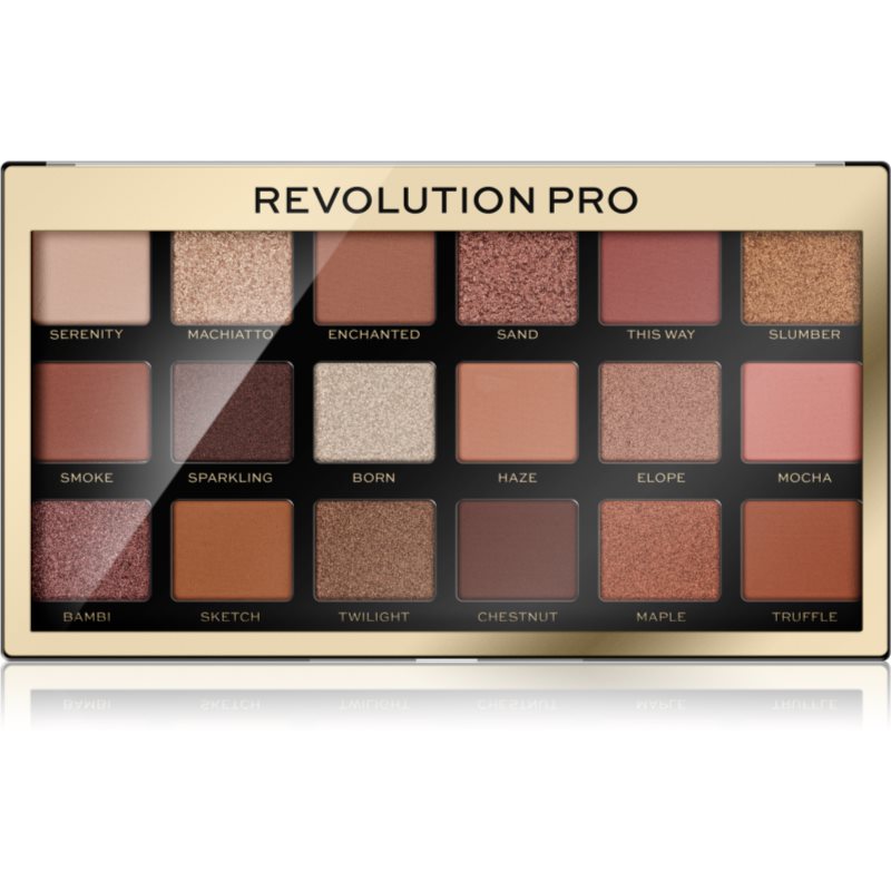 Revolution PRO Regeneration eyeshadow palette shade Nude Au Naturel 14.4 g
