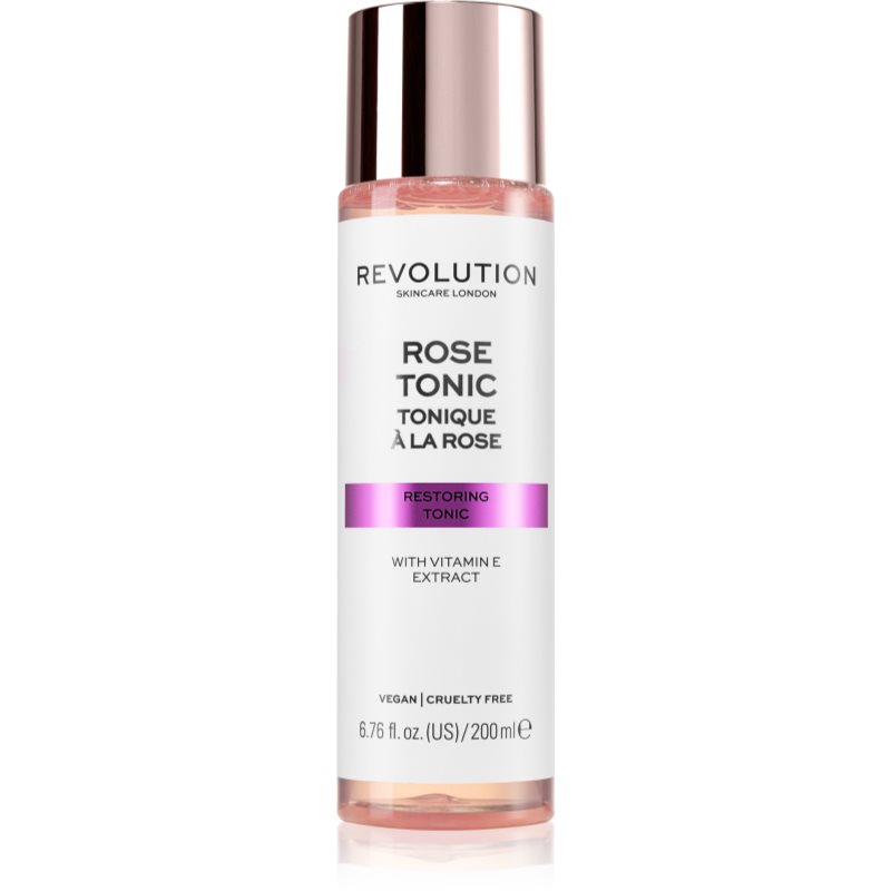 Revolution Skincare Rose Tonic тонік для шкіри з трояндовою водою 200 мл
