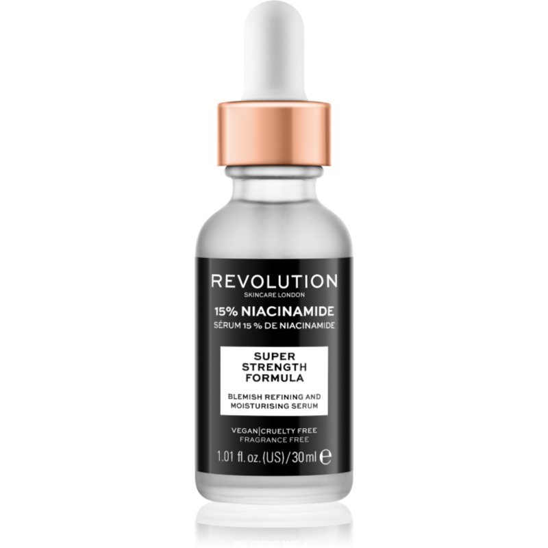 Revolution Skincare Niacinamide 15% Moisturising Serum For Problem Skin, Acne 30 Ml