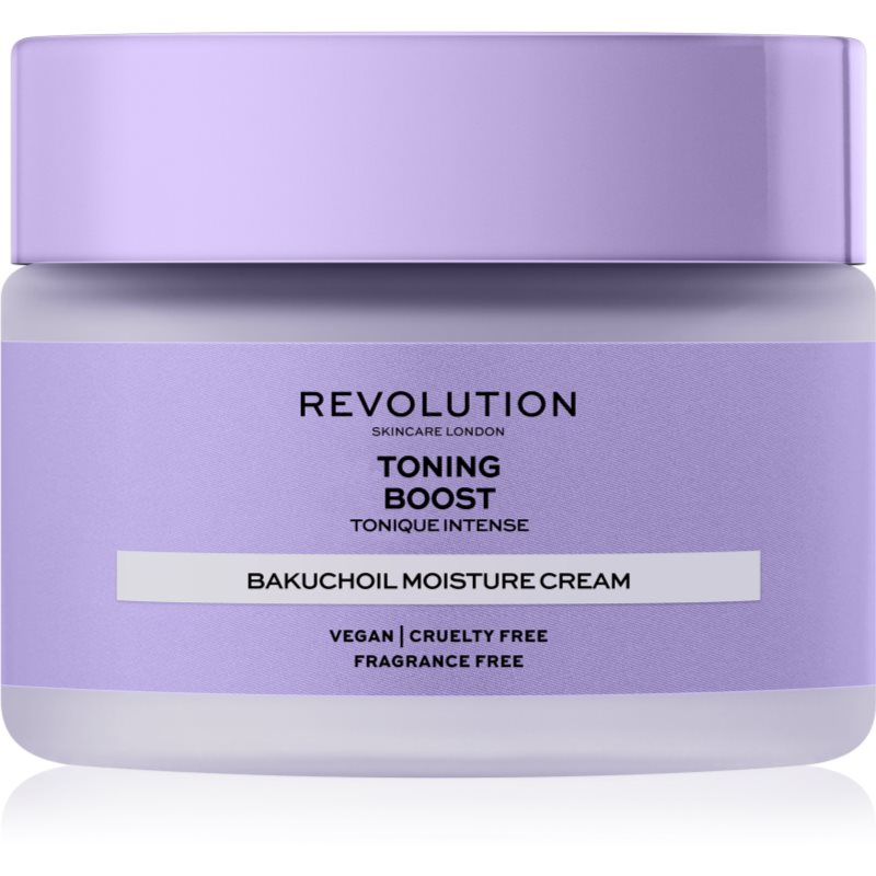E-shop Revolution Skincare Boost Toning Bakuchiol zklidňující a hydratační krém 50 ml