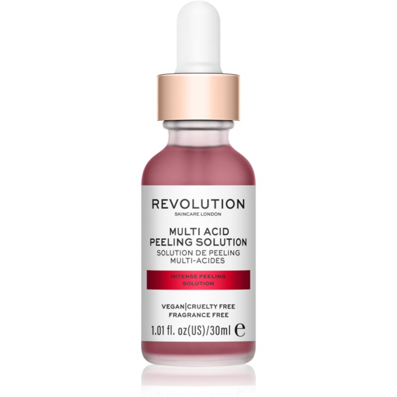 Revolution Skincare Multi Acid Peeling Solution deep cleansing scrub With AHAs 30 ml
