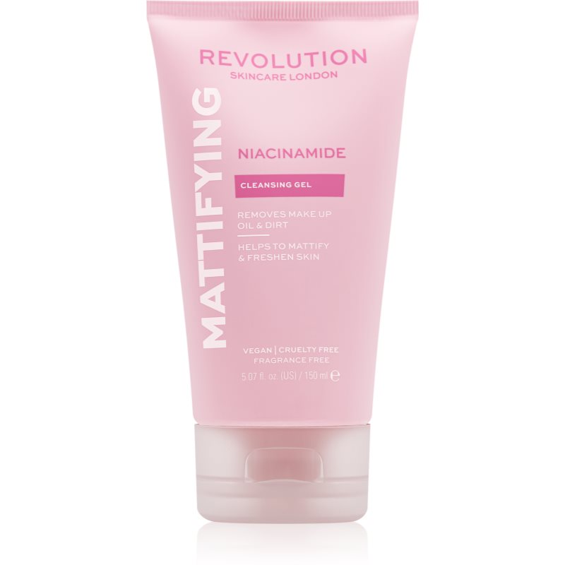Revolution Skincare Niacinamide Mattify матуючий очищуючий гель 150 мл