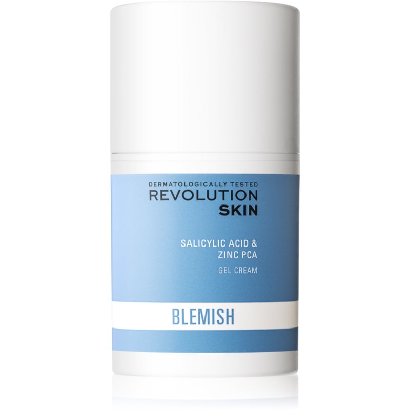 Revolution Skincare Blemish Salicylic Acid & Zinc PCA Hydro-gel Cream For Oily And Problem Skin 50 Ml
