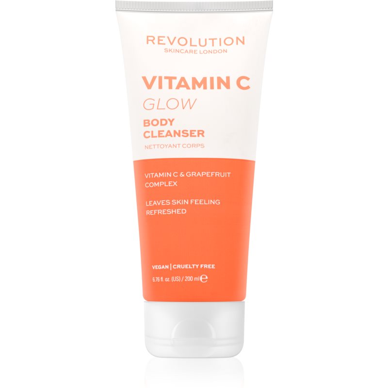 Revolution Skincare Body Vitamin C (Glow) kūno prausiklis 200 ml