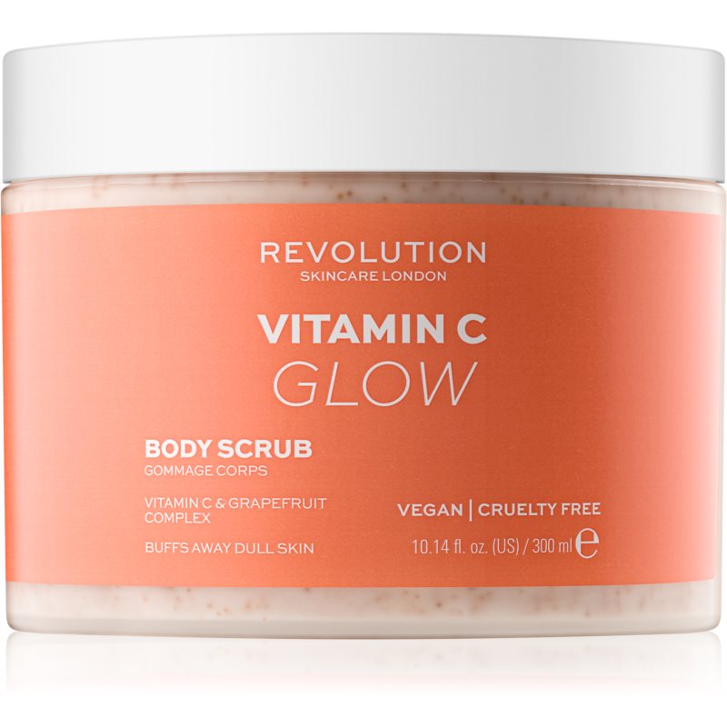 Revolution Skincare Body Vitamin C (Glow) valomasis kūno šveitiklis 300 ml