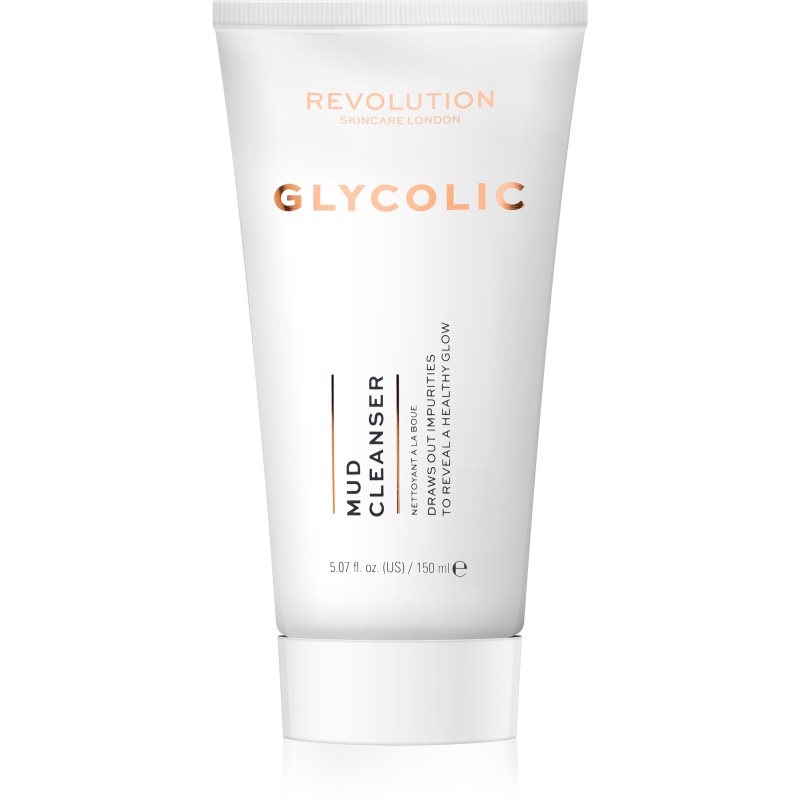 Revolution Skincare Glycolic Acid Mud bahno pre dokonalé vyčistenie pleti 150 ml