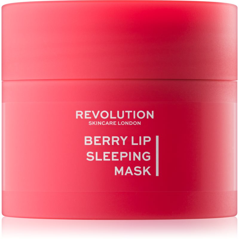 Revolution Skincare Lip Mask Sleeping hydratační maska na rty příchuť Berry 10 g