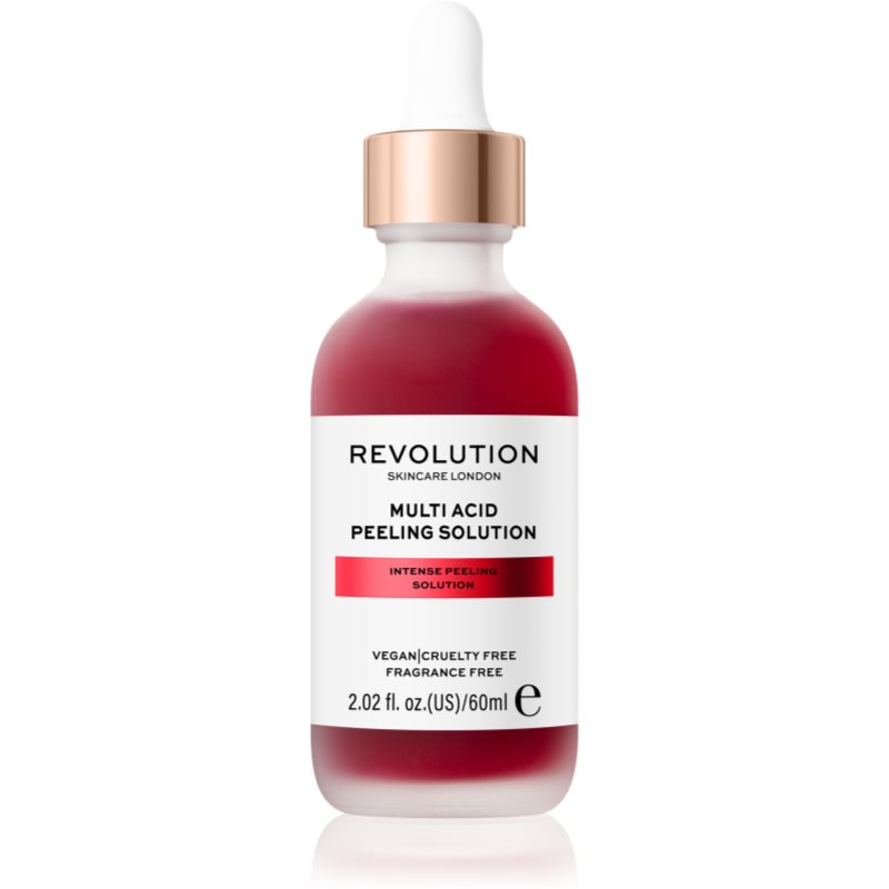Revolution Skincare Multi Acid Peeling Solution piling za dubinsko čišćenje s AHA Acids 60 ml