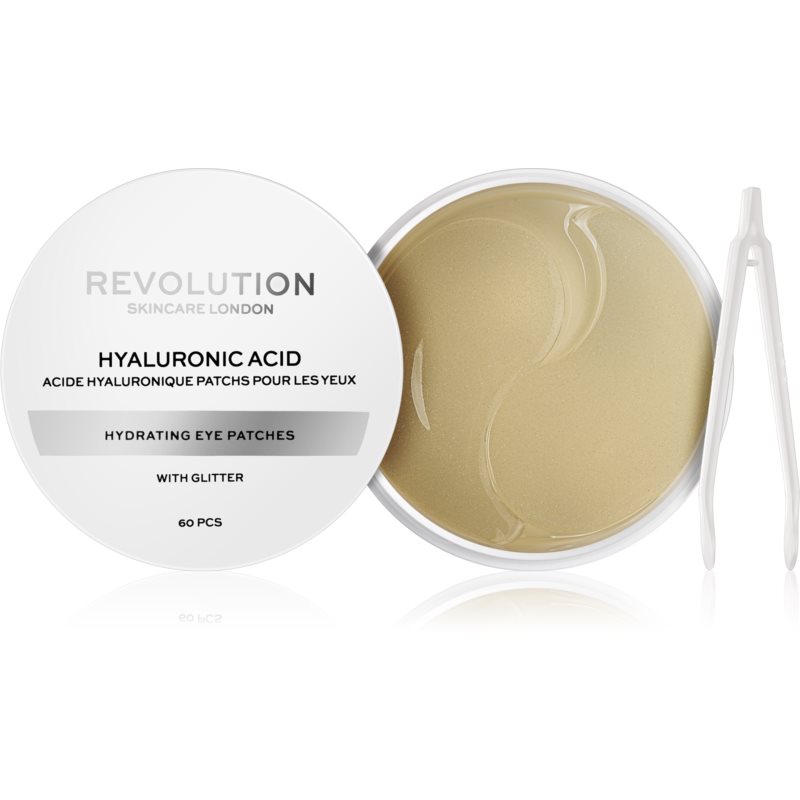 Revolution Skincare Hyaluronic Acid hialuronsavas hidratáló maszk a szem környékére 60 db