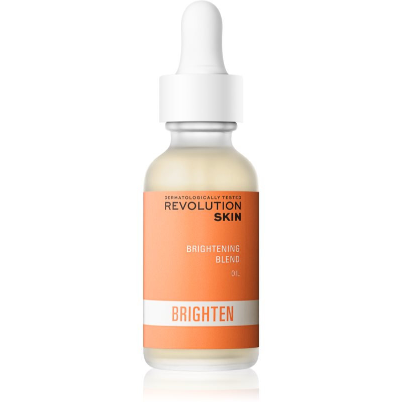 Revolution Skincare Brighten Blend роз'яснююча олійка для вирівнювання тону шкіри 30 мл