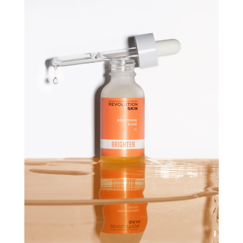 Revolution Skincare Brighten Blend роз'яснююча олійка для вирівнювання тону шкіри 30 мл