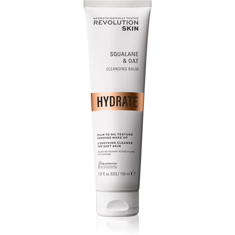 Revolution Skincare Hydrate Squalane & Oat makeup removing cleansing balm 150 ml
