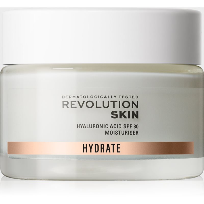 Revolution Skincare Hydrate Hyaluronic Acid hidratantna krema za lice SPF 30 50 ml