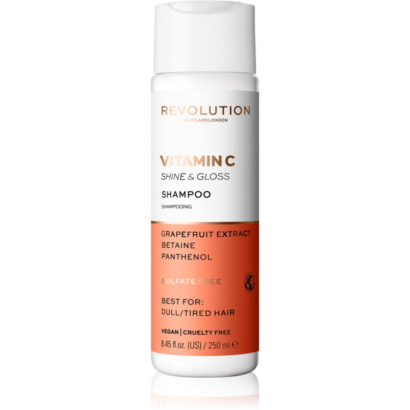 Revolution Haircare Skinification Vitamin C gaivinamasis šampūnas drėkina ir suteikia blizgesio 250 ml