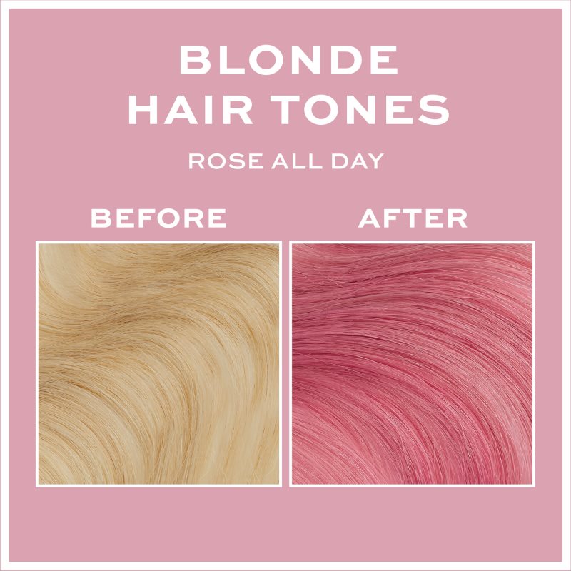 Revolution Haircare Tones For Blondes тональний бальзам для освітленого волосся відтінок Rose All Day 150 мл