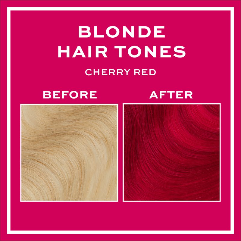 Revolution Haircare Tones For Blondes Tinted Balm For Blonde Hair Shade Cherry Red 150 Ml