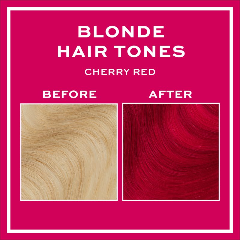 Revolution Haircare Tones For Blondes Baume Teinté Pour Cheveux Blonds Teinte Cherry Red 150 Ml